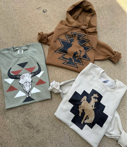 Aztec Bronc Hoodie