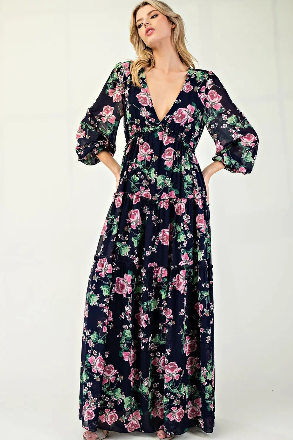English Garden Maxi Dress