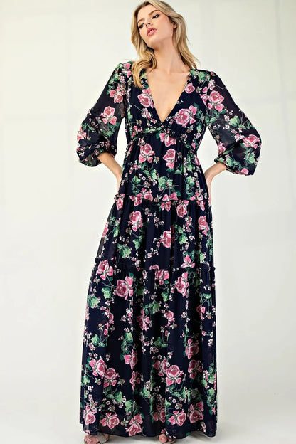 English Garden Maxi Dress