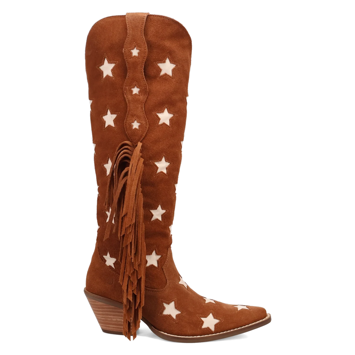 Dingo Super Star - Women's Suede Cowgirl Boots