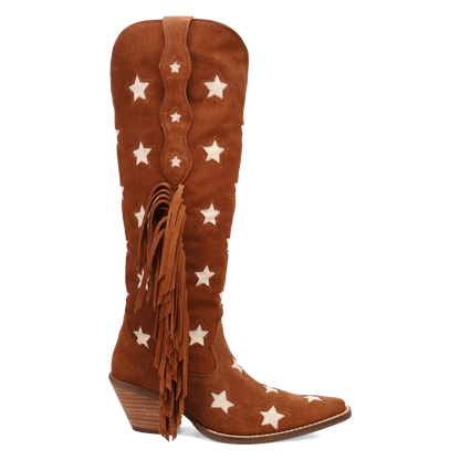 Dingo Super Star - Women's Suede Cowgirl Boots