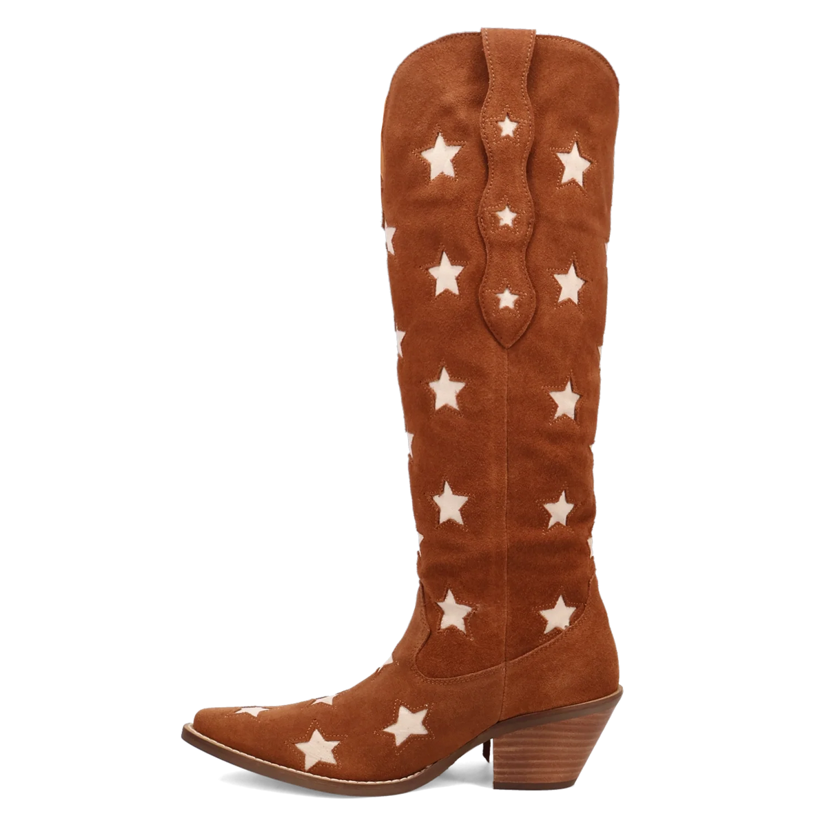 Dingo Super Star - Women's Suede Cowgirl Boots