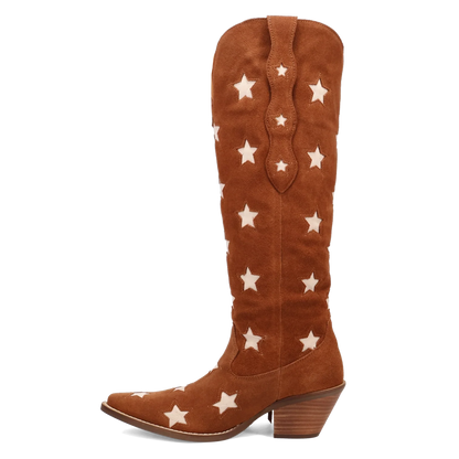 Dingo Super Star - Women's Suede Cowgirl Boots