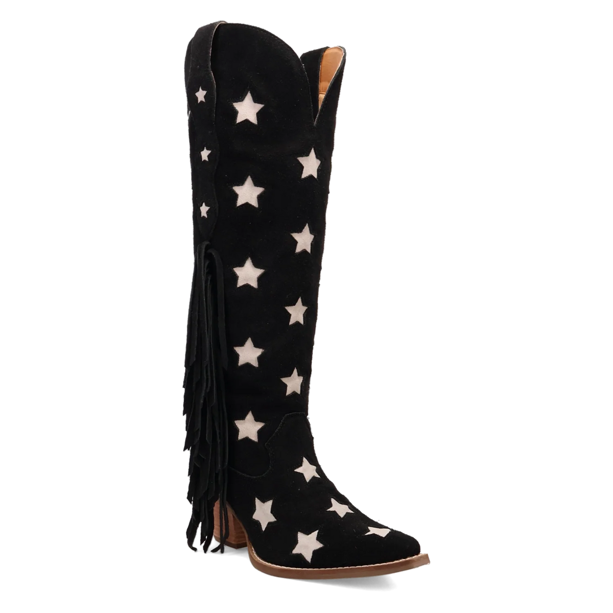 Dingo Super Star - Women's Suede Cowgirl Boots