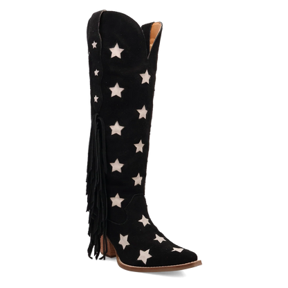 Dingo Super Star - Women's Suede Cowgirl Boots