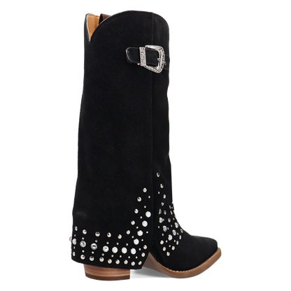 Dingo Howdy Honey - Women's Suede Cowgirl Boots