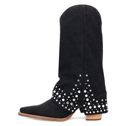 Dingo Howdy Honey - Women's Suede Cowgirl Boots