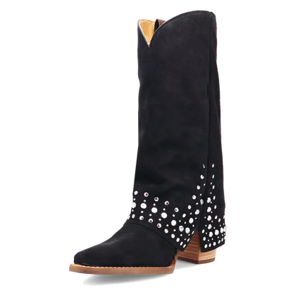 Dingo Howdy Honey - Women's Suede Cowgirl Boots