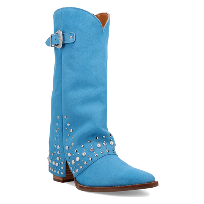 Dingo Howdy Honey - Women's Suede Cowgirl Boots