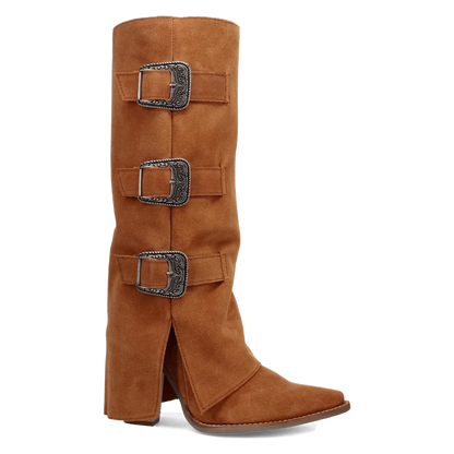 Dingo Buckle Bunny - Women's Suede Cowgirl Boots
