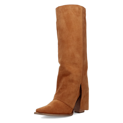 Dingo Buckle Bunny - Women's Suede Cowgirl Boots