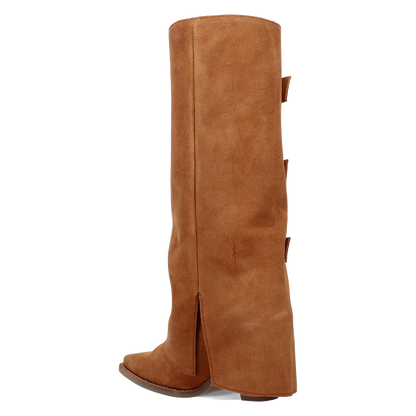 Dingo Buckle Bunny - Women's Suede Cowgirl Boots