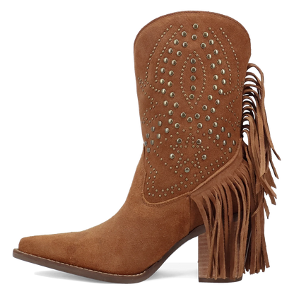 Dingo Star Power - Women's Suede Cowgirl Boot
