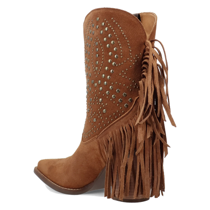 Dingo Star Power - Women's Suede Cowgirl Boot