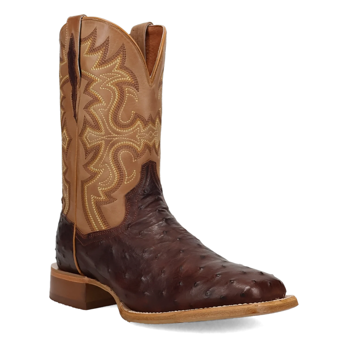 Dan Post Drayden - Men's Ostrich Leather Cowboy Boots