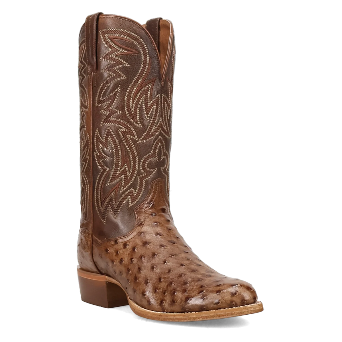 Dan Post Gauge - Men's Ostrich Leather Cowboy Boots