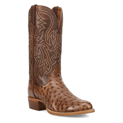 Dan Post Gauge - Men's Ostrich Leather Cowboy Boots