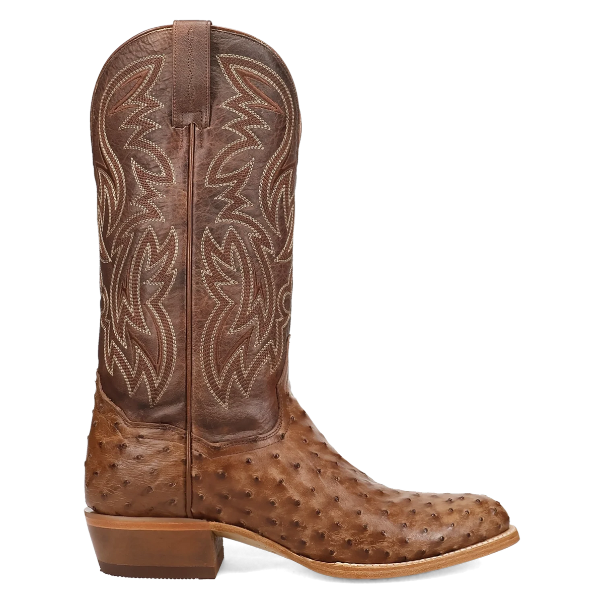 Dan Post Gauge - Men's Ostrich Leather Cowboy Boots
