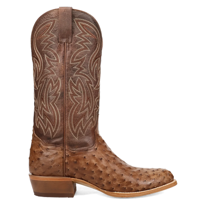 Dan Post Gauge - Men's Ostrich Leather Cowboy Boots