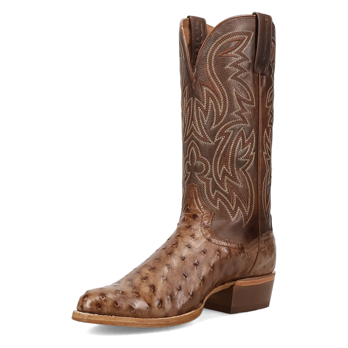 Dan Post Gauge - Men's Ostrich Leather Cowboy Boots