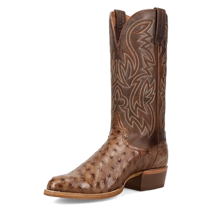 Dan Post Gauge - Men's Ostrich Leather Cowboy Boots