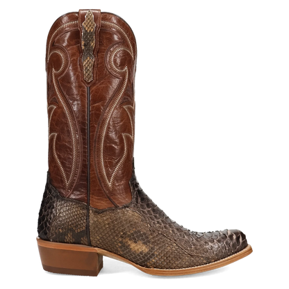 Dan Post Stryke Back - Men's Python Skin Cowboy Boots