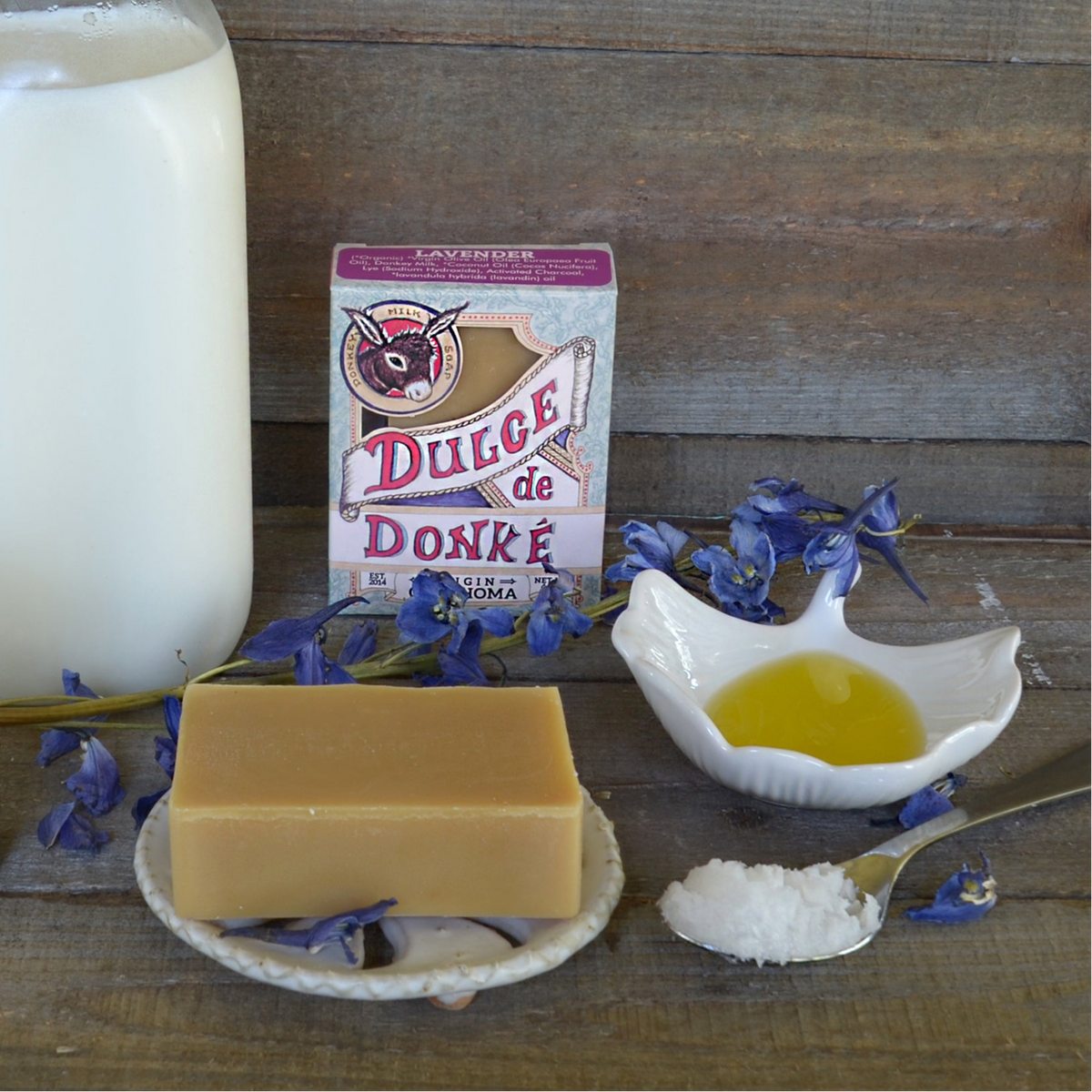 Donkey Milk Soap, Lavender 4.5 oz