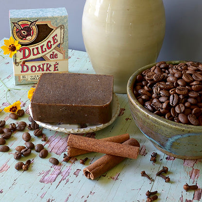 Donkey Milk Soap, Exfoliating Spiced Coffee 4.5 oz