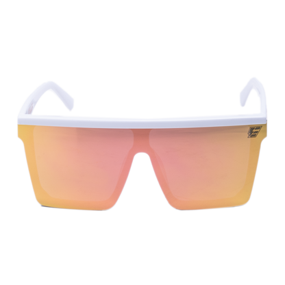 Afterhour White Frame/Champagne Lens