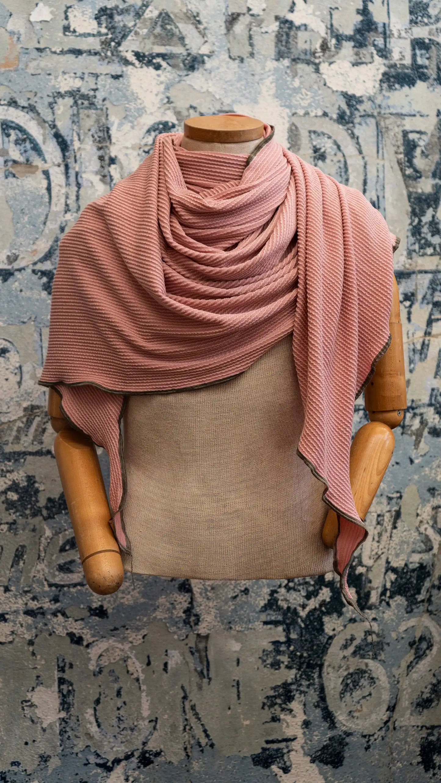 Dusty Rose DNA Scarf