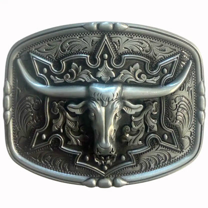 Deadwood Trading Mesa Longhorn - Men's Belt Buckle
