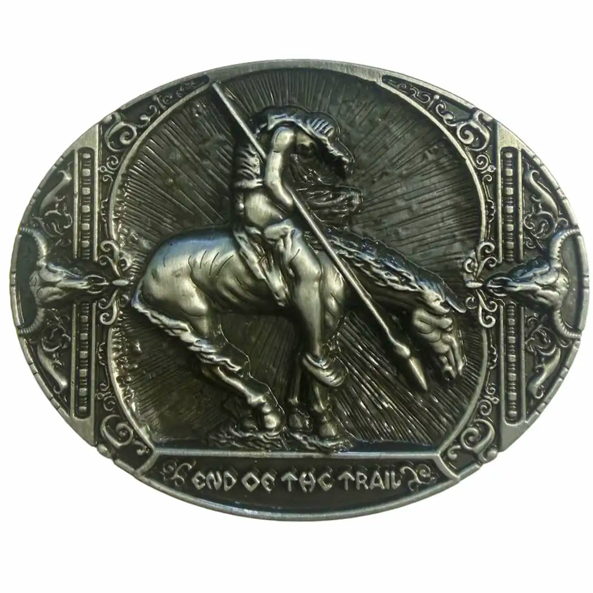 Deadwood Trading End of the Trail - Belt Buckle