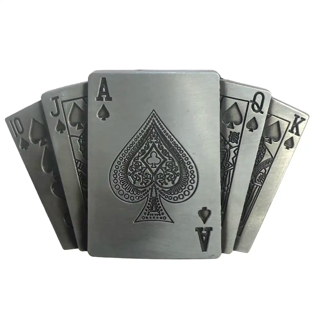 Deadwood Trading Silver Ace - Belt Buckle