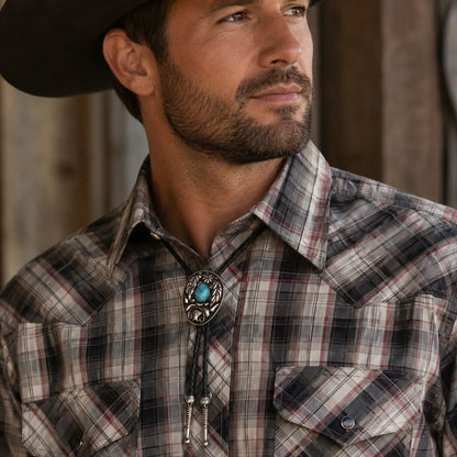 Deadwood Trading Turquiose Canyon - Bolo Tie