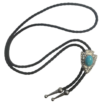 Deadwood Stonepoint Arrowhead (Turquoise) - Bolo Tie