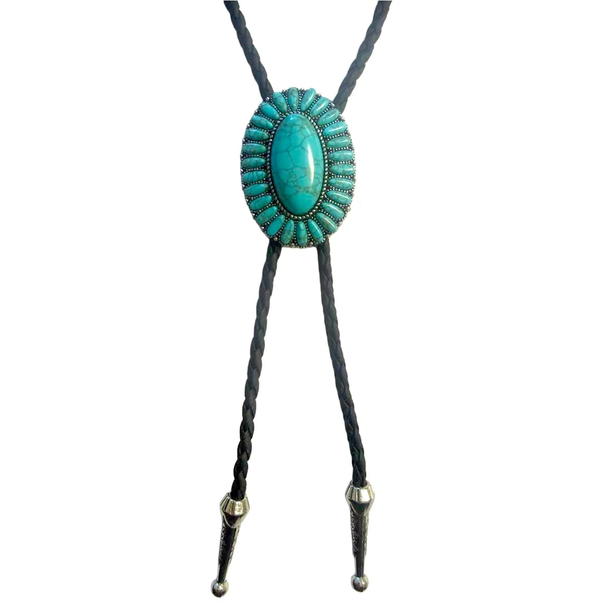 Deadwood Santa Fe Sun (Turquoise) - Bolo Tie