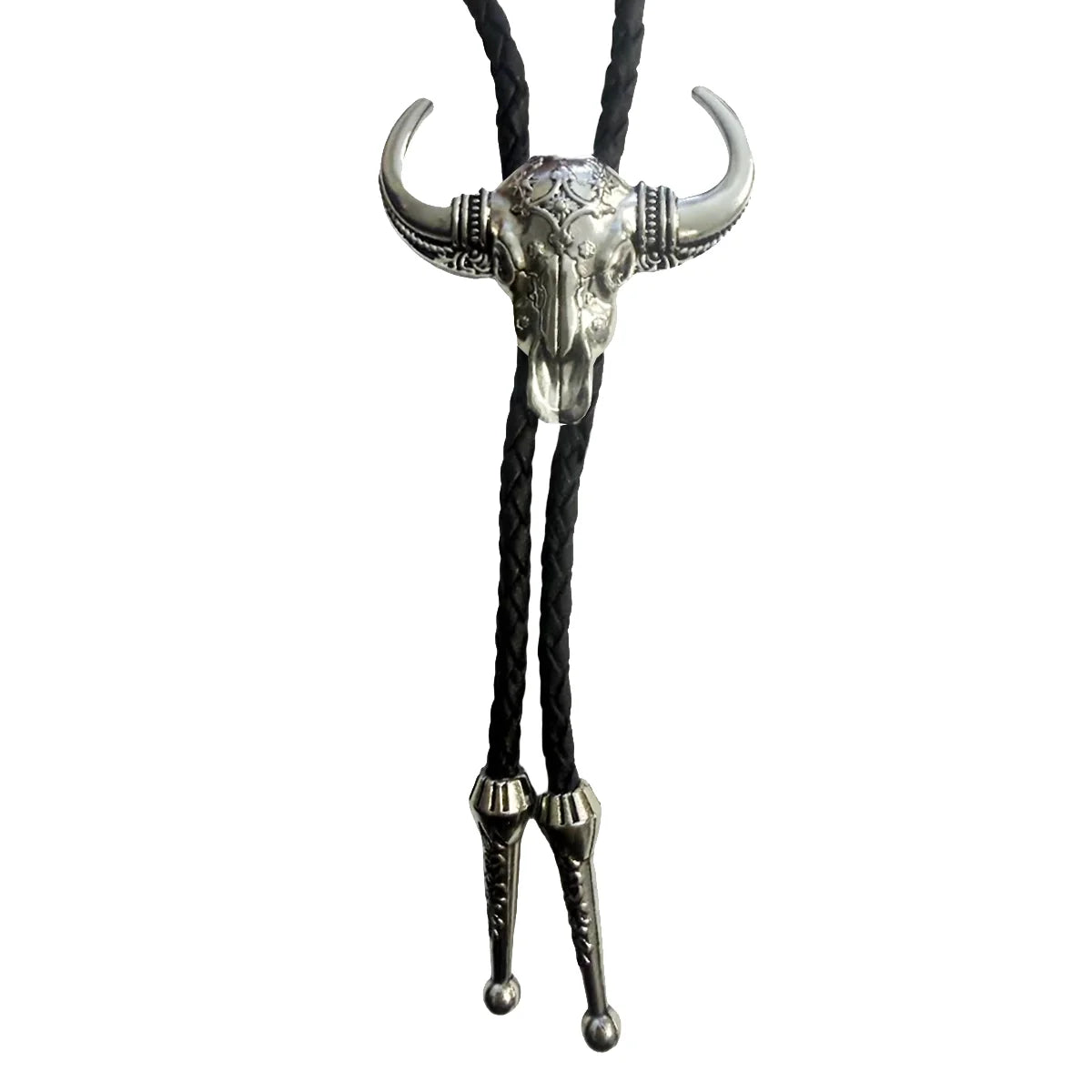 Deadwood Silver Skull - Bolo Tie