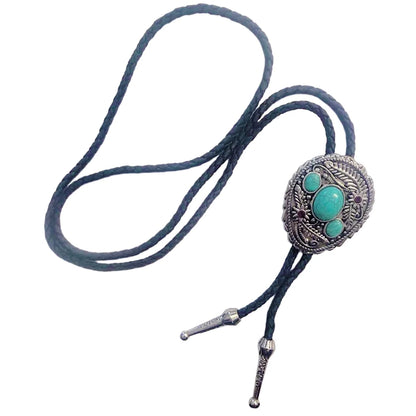 Deadwood Sonora Bloom (Turquoise) - Bolo Tie