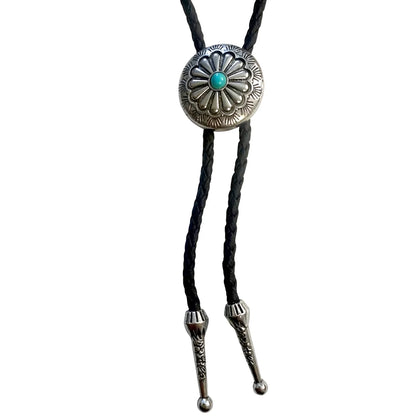 Deadwood Frontier Sun (Turquoise) - Bolo Tie