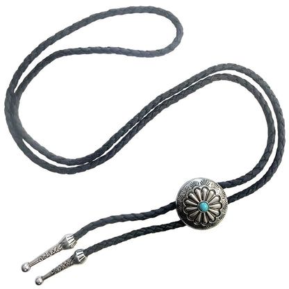Deadwood Frontier Sun (Turquoise) - Bolo Tie