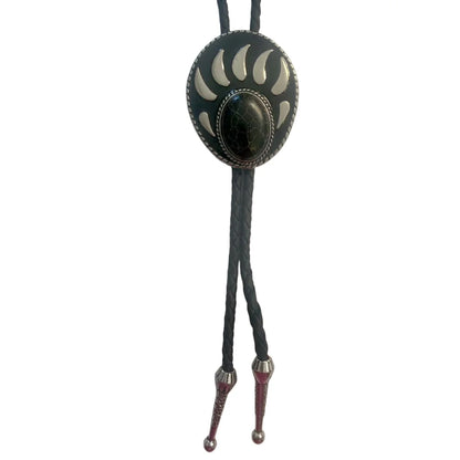 Deadwood Dark Bear Claw - Bolo Tie