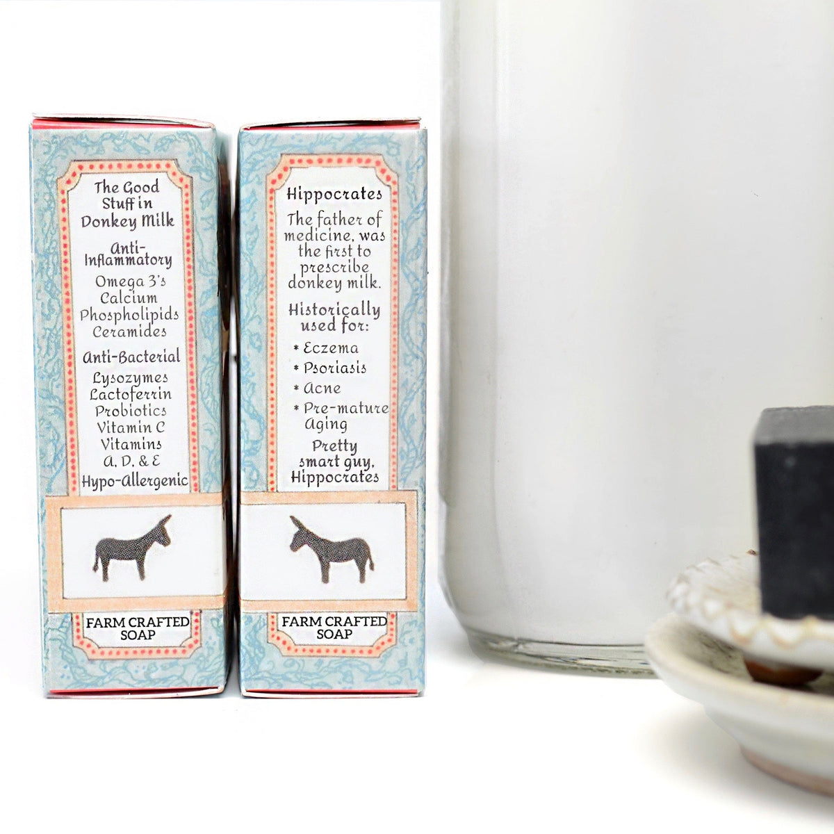 Donkey Milk Soap, Activated Charcoal 4.5 oz