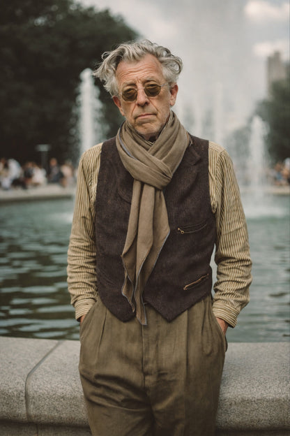 Dune Linen Scarf