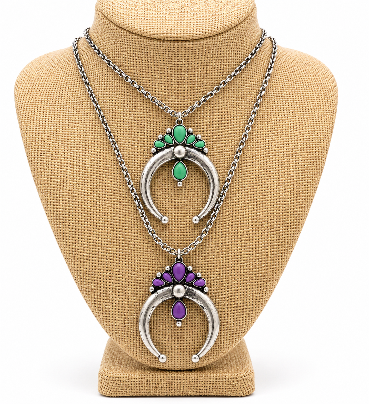 Gem Illusions™ Petite Naja Pendant Necklace