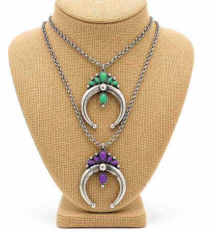 Gem Illusions™ Petite Naja Pendant Necklace