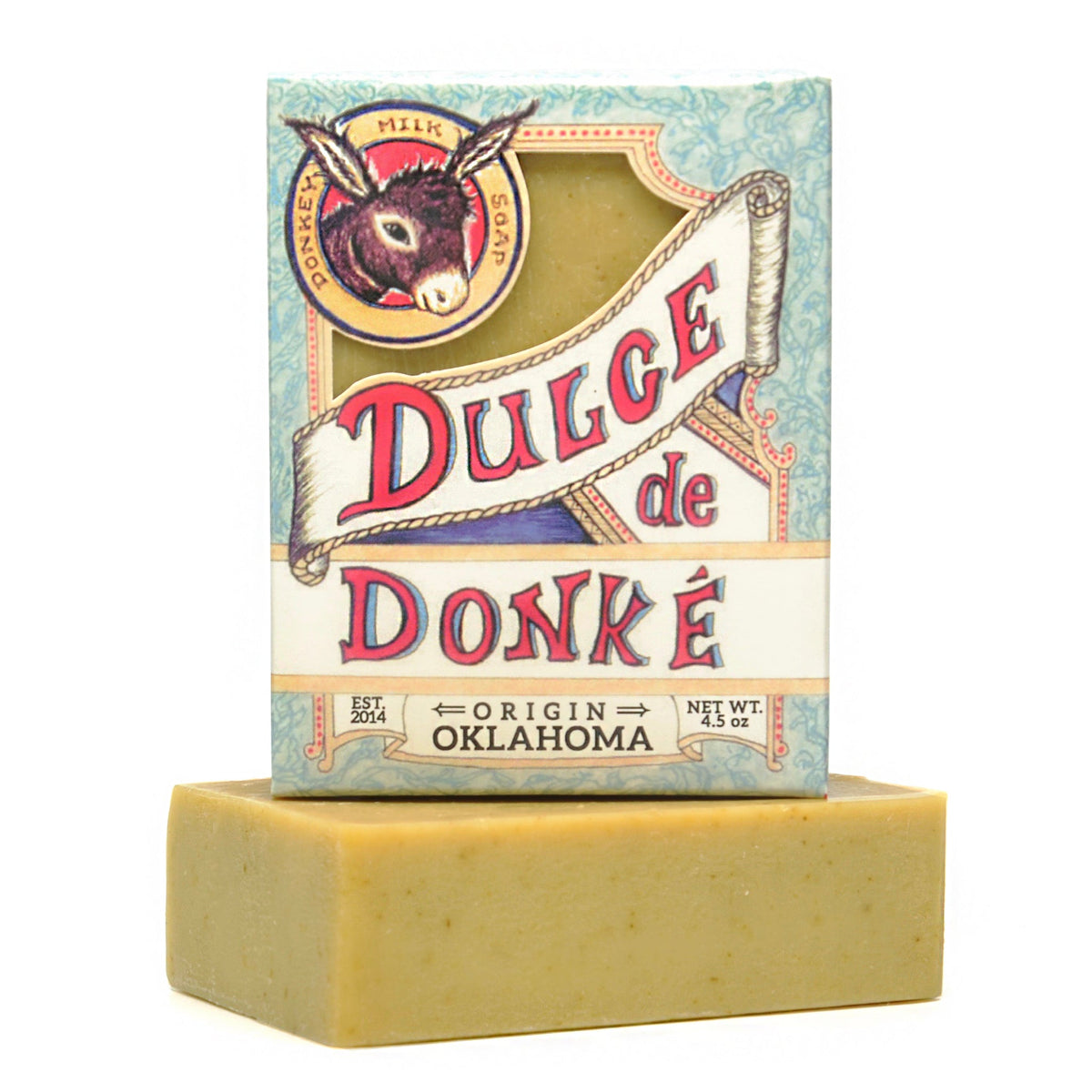 Donkey Milk Soap, Eucalyptus Mint and Moringa 4.5 oz