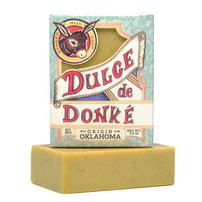 Donkey Milk Soap, Eucalyptus Mint and Moringa 4.5 oz