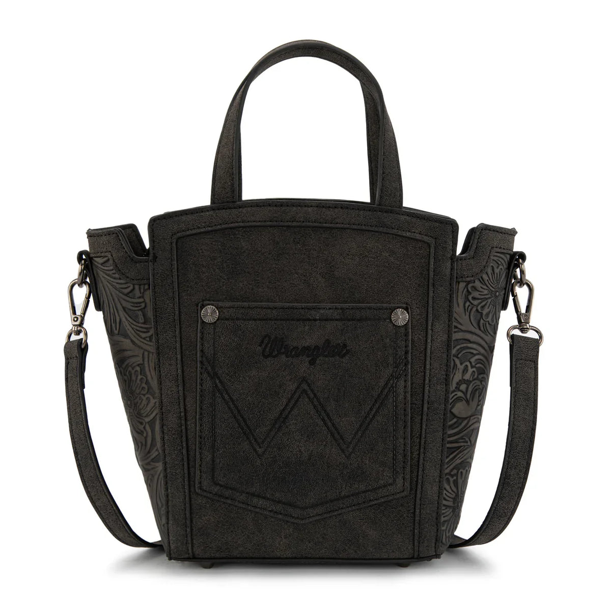 Wrangler Genuine Hair-On Cowhide Tote/Crossbody