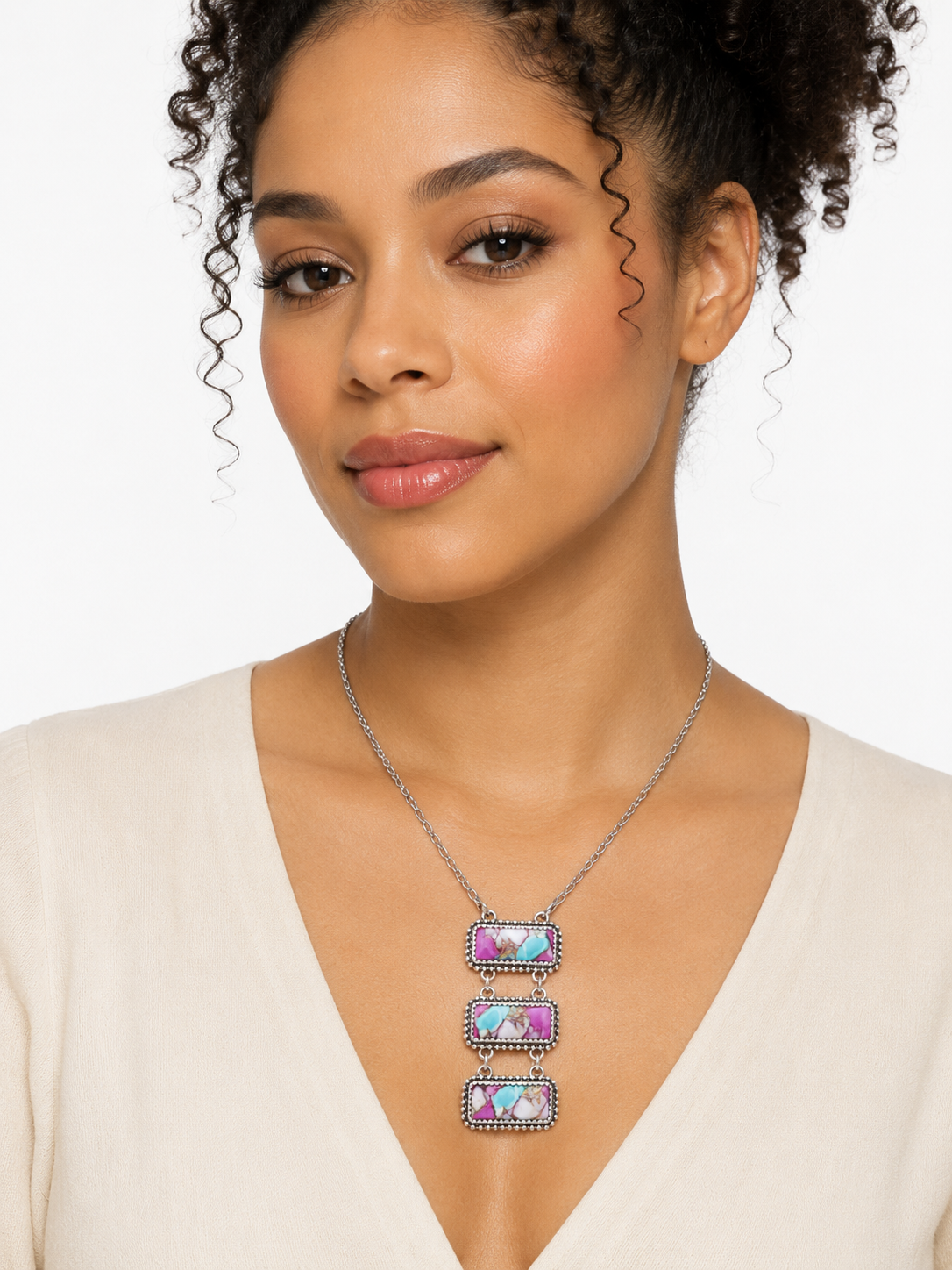 Gem Illusions™ Orchid Canyon Necklace