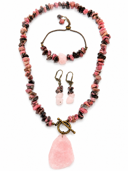 Blush Harmony Jewelry Set